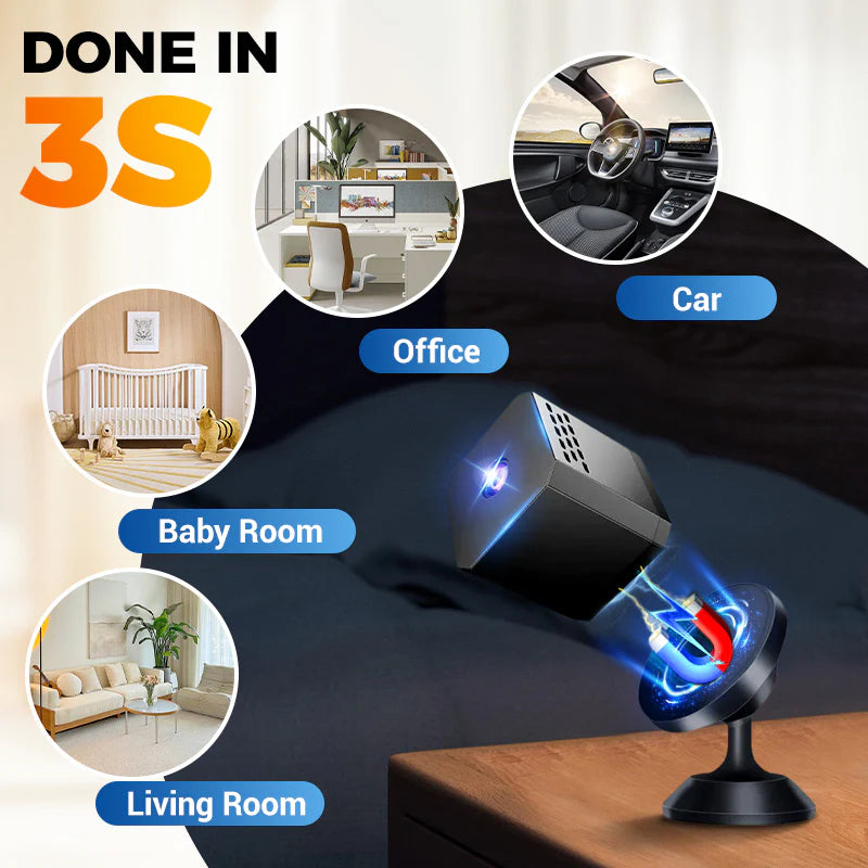 Home Harmony™ - Mini Smart HD Night Vision Security Camera