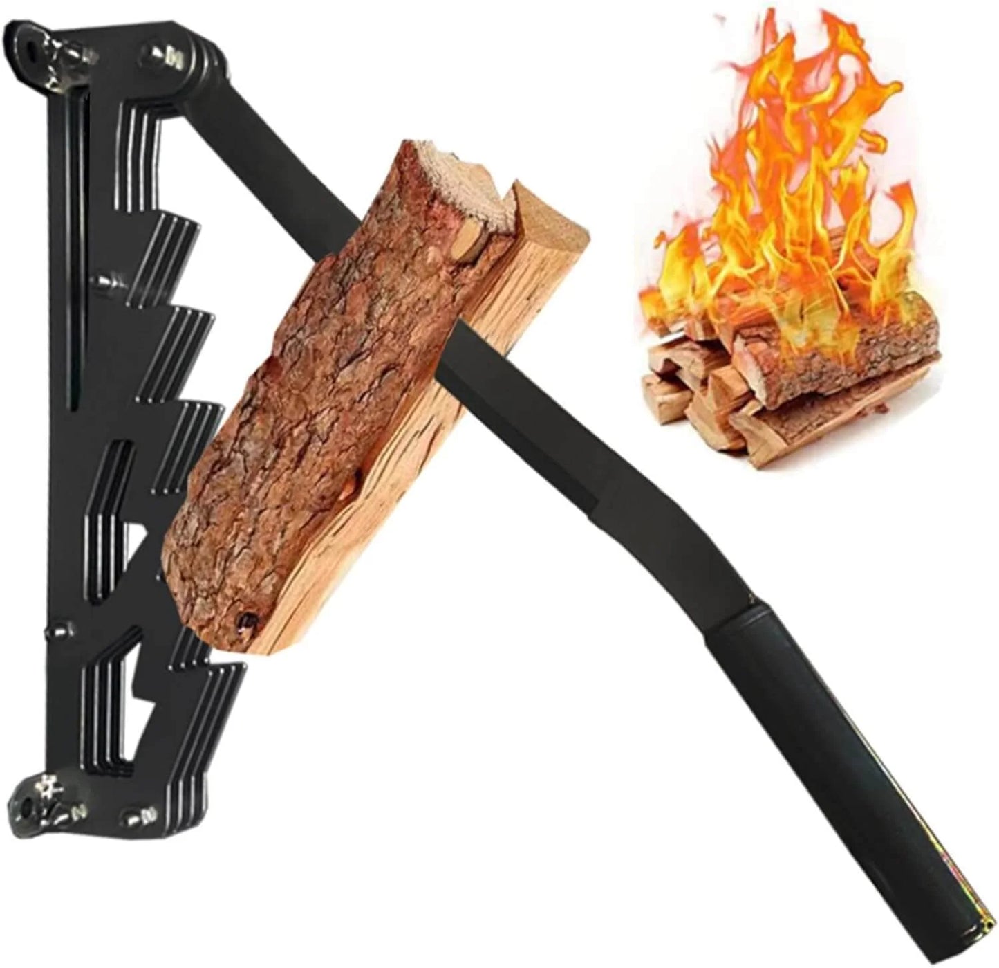 Home Harmony™- Wall Mounted Firewood Kindling Splitter