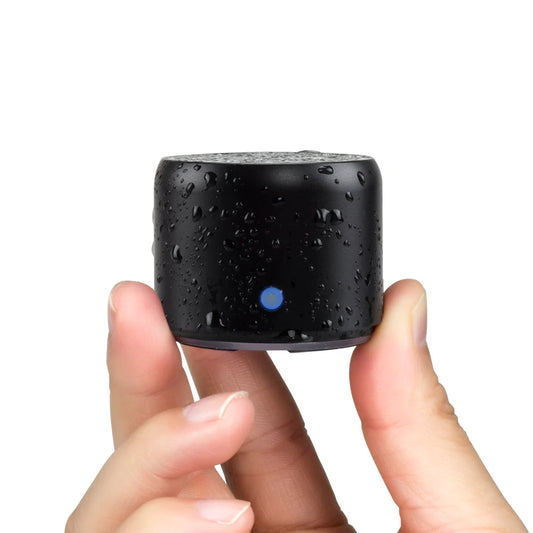 Home Harmony™ - EWA A106 Pro Mini Bluetooth Speaker with Custom Bass Radiator, IPX7 Waterproof, Super Portable Speakers, Travel Case Packed