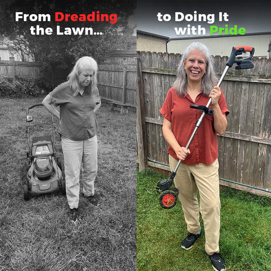 Home Harmony™ - 3-in-1 Cordless Mower, Trimmer & Edger