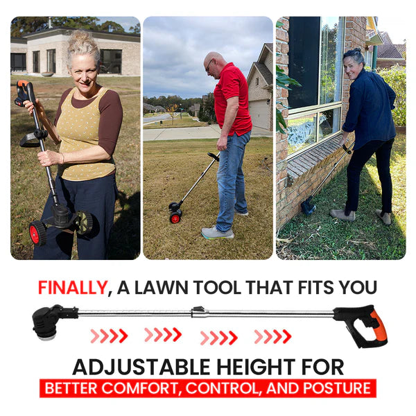 Home Harmony™ - 3-in-1 Cordless Mower, Trimmer & Edger