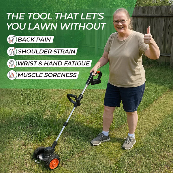 Home Harmony™ - 3-in-1 Cordless Mower, Trimmer & Edger