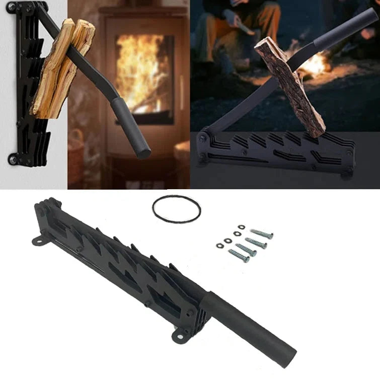 Home Harmony™- Wall Mounted Firewood Kindling Splitter