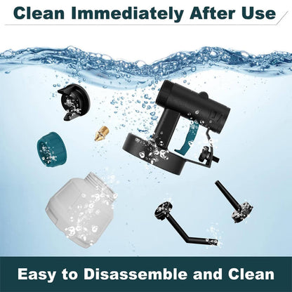 Home Harmony™ - High-pressure   Cordless Paint   Sprayer   with   2 Batteries