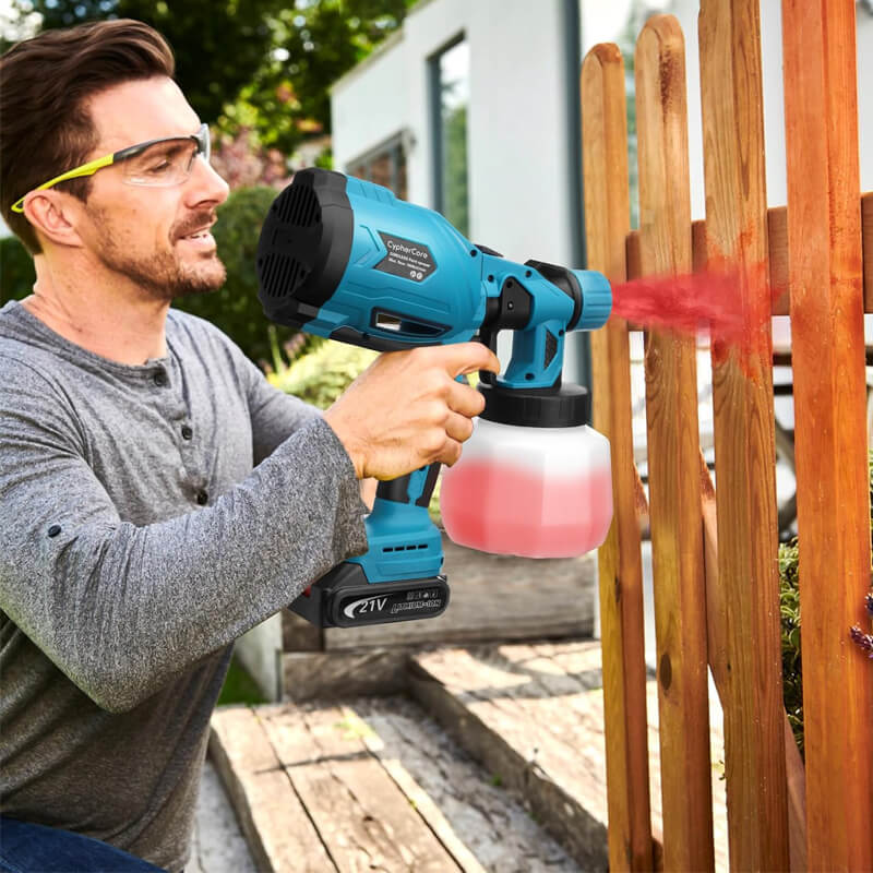 Home Harmony™ - High-pressure   Cordless Paint   Sprayer   with   2 Batteries