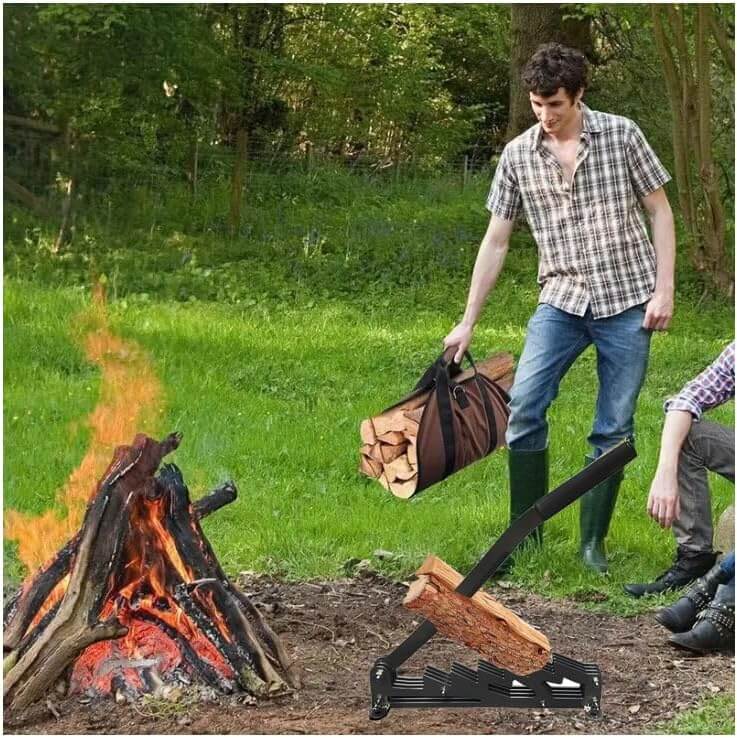 Home Harmony™- Wall Mounted Firewood Kindling Splitter